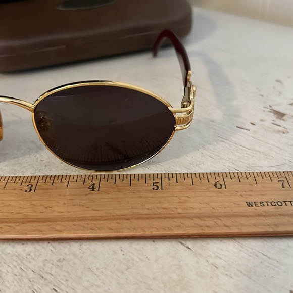 90s Vintage Charme Italy Sunglasses Egyptian pattern main image 9